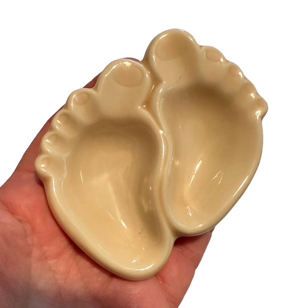 Baby Feet Ceramic Dish